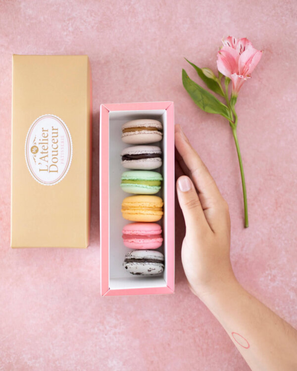 Caja de Macarons a elección (6u)